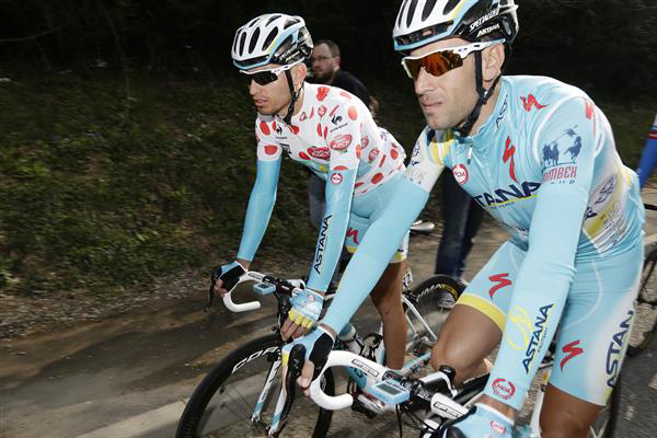 Valerio Agnoli and Vincenzo Nibali